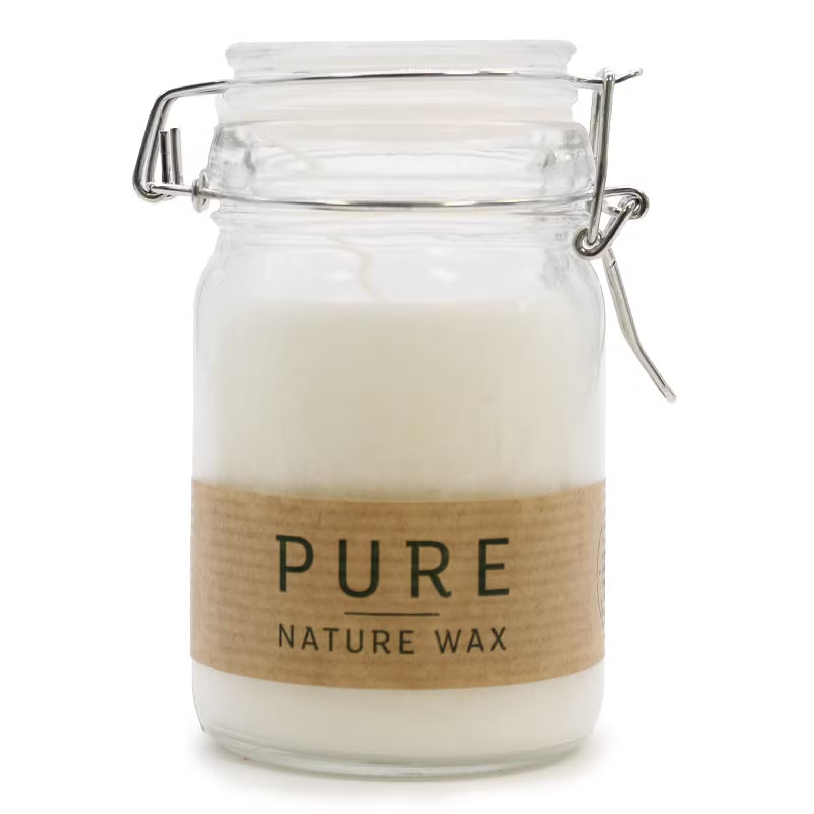 PureOlive Natural Wax Candle Jars – Eco Luxury Collection