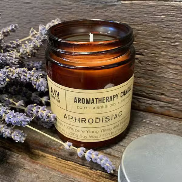 Ophira Wellness Aromatherapy Amber Candle Collection