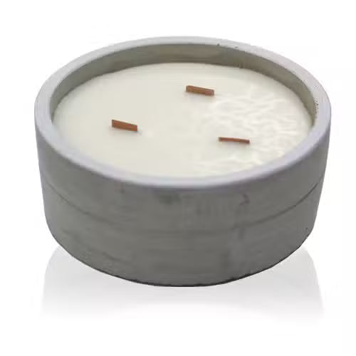 GrandAura Large Wooden Wick Candles