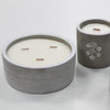 GrandAura Large Wooden Wick Candles